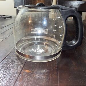 Mr. Coffee Glass Coffee Pot with Black Handle Replacement glass pot